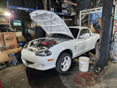 ＮＢロードスター　車検と色々作業　➃