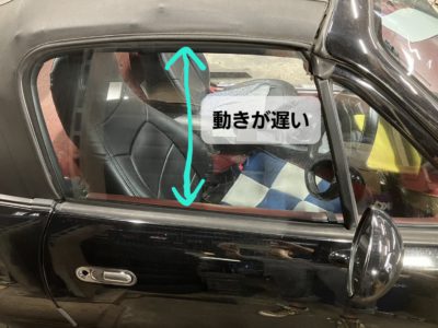 ＮＡロードスター　車検＆色々③　窓修理の巻