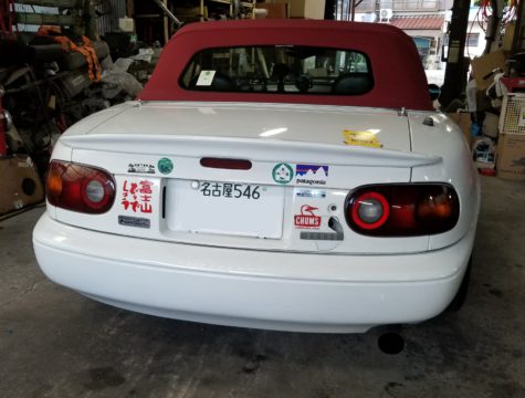 NAロードスター 中古の外装部品を修理➀ | SHIN-KAI（カーサービス