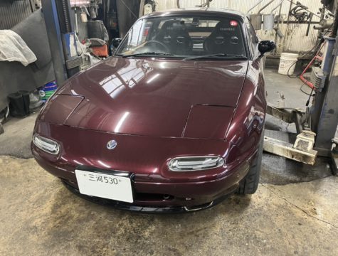 NAロードスター センターパイプ加工(ｻﾌﾞﾀｲｺ除去） | SHIN-KAI（カー