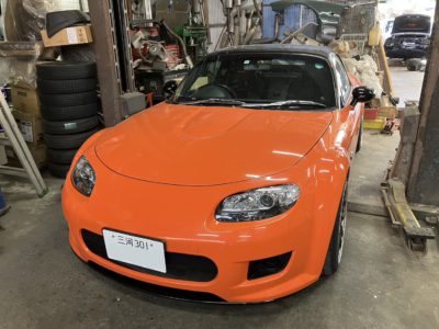 ＮＣロードスター　クラッチ交換　①