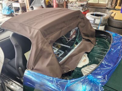 ＮＡロードスター　幌交換　③ラスト