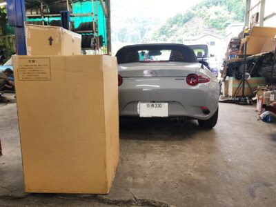 ＮＤロードスター　エスケレート取付　①