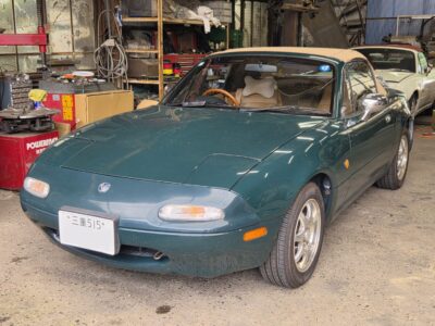 ＮＡロードスター　幌・クラッチ・シート修理　①