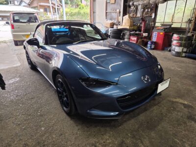 ＮＤロードスター　車高調交換　①