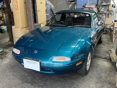 ＮＡロードスター　クラッチ異音修理とその他　①　